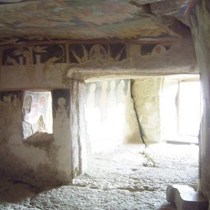 Pohled do nitra jeskyně