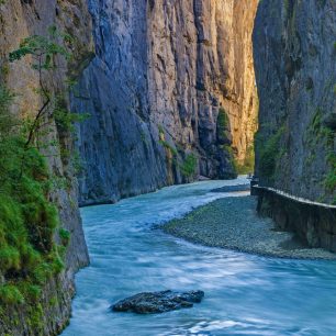 Aareschluch, soutěska řeky Aare 
