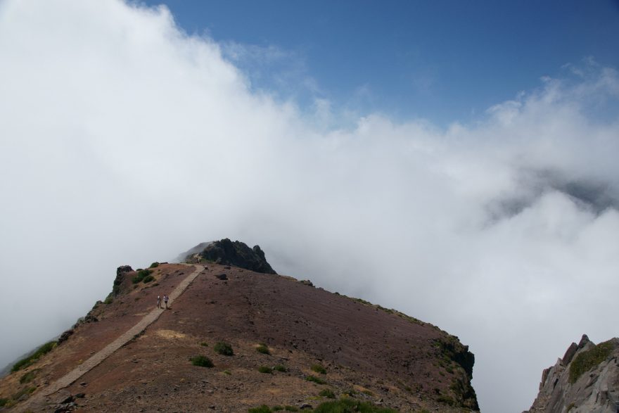 Hřebenovka na Pico do Areeiro