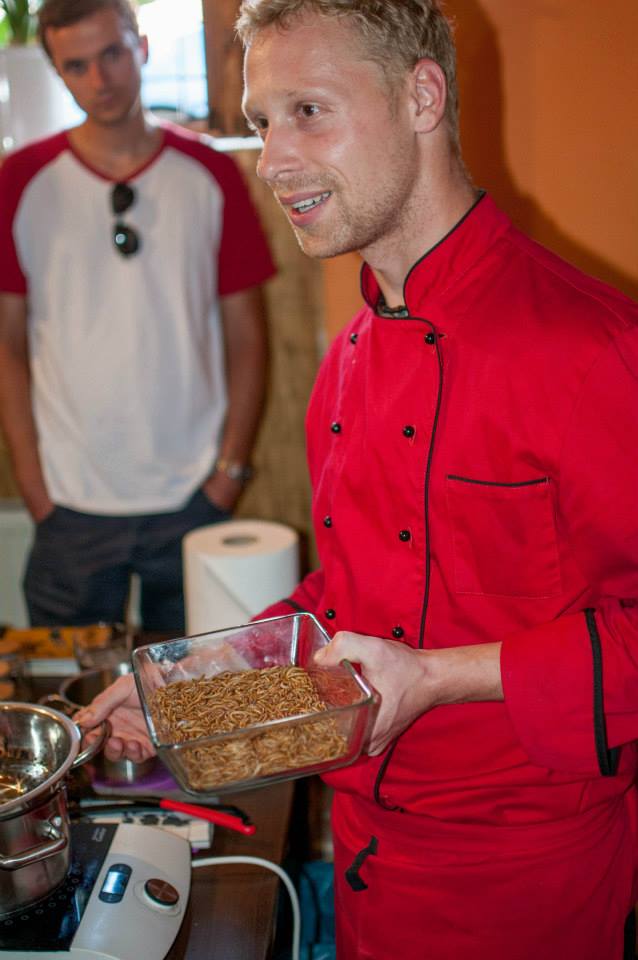 Prezentace hmyzí kuchyně