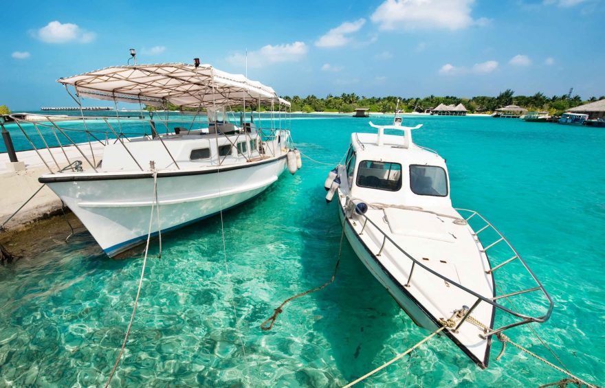 Hlavní dopravní prostředek na Maledivách (Shutterstock.com)