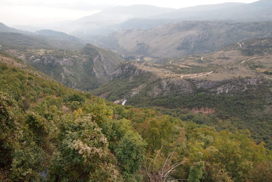 Krásný výhled z kláštera