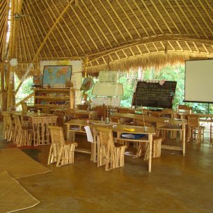 Pohled no školní třídy