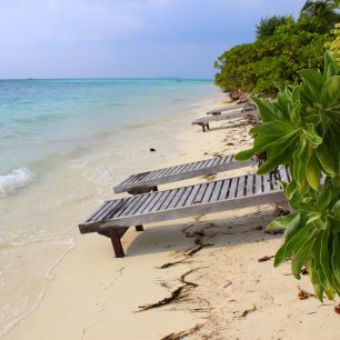 Pohádkové pláže na Maledivách