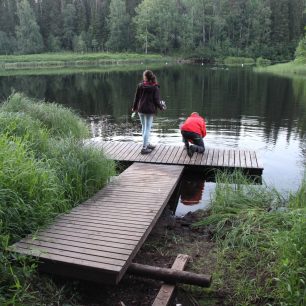 U každého srubu najdete vodu