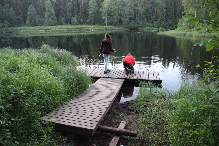 U každého srubu najdete vodu