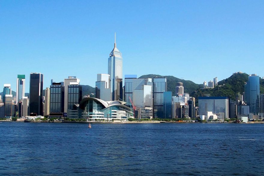 Kancelář s výhledem na moře, to je jedna z hlavních výhod práce v Hongkongu