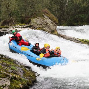 Na peřejích si užijete spoustu zábavy