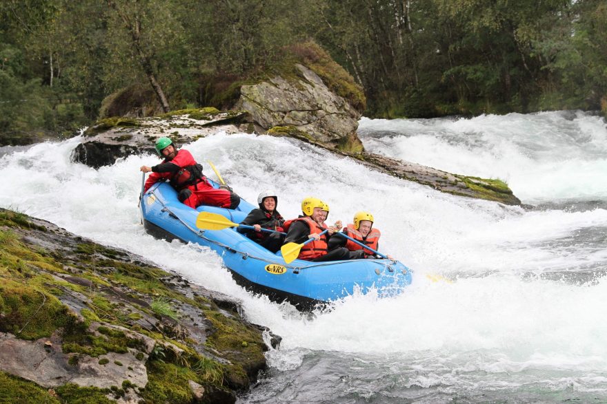 Na peřejích si užijete spoustu zábavy