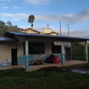 Ekvádor, Macas - spát se dá kdekoliv, hlavně když si vypnu sluchadla