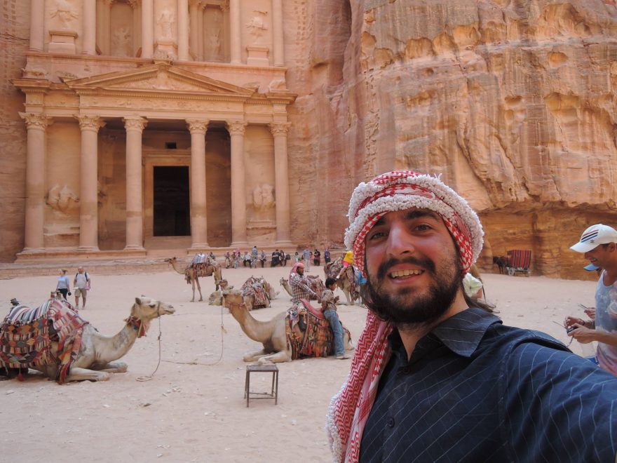 V Petře v Jordánsku