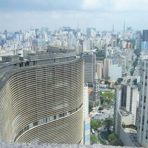 São Paulo z ptačí perspektivy