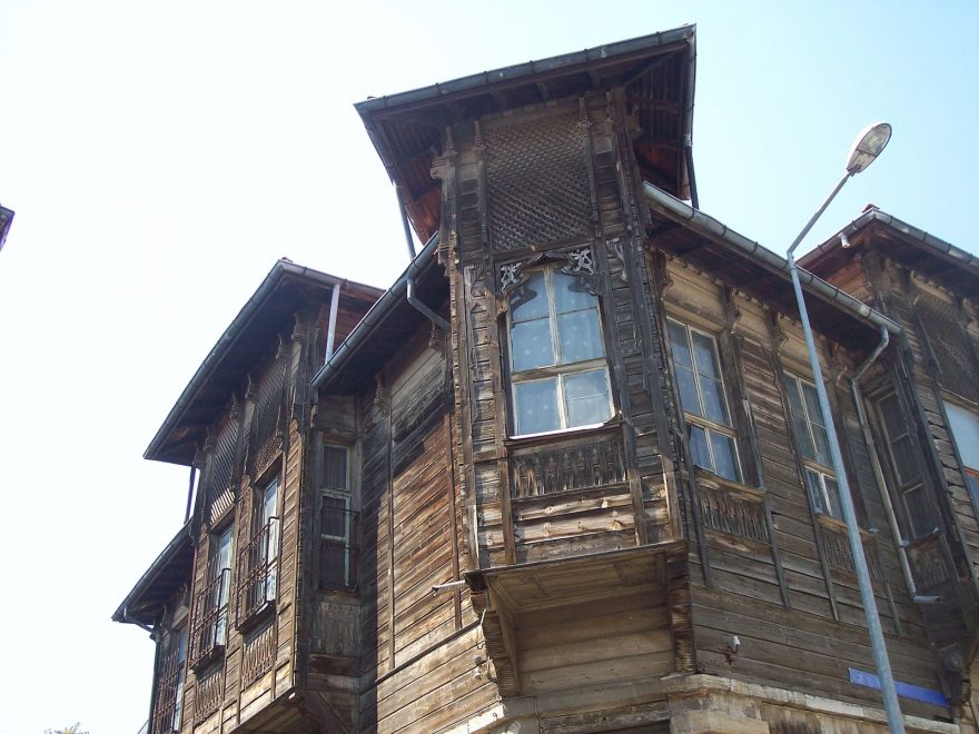 Staré domy v Edirne