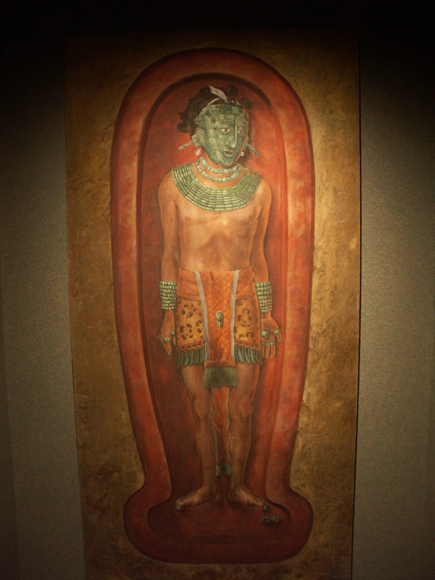 K'inich Janaab Pakal I, znám také jako Pakal veliký, vládl v Palenque mezi lety 615 (narozen 603) a 683 našeho letopočtu, Mexiko