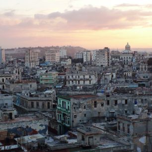 Centrum Havany ze střechy