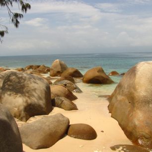 Kameny na australských plážích