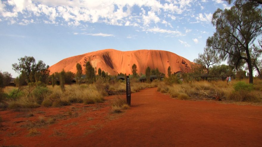 Nejvyšší monolit světa Uluru