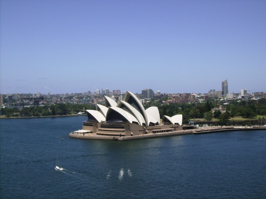 Budova Opery v Sydney