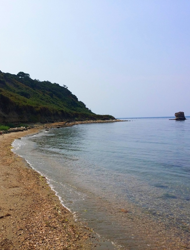 Pláž u hradu, Kepi i Rodonit