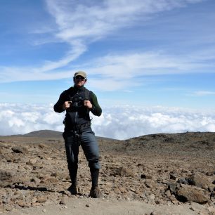 Roman Kozelka při výstupech