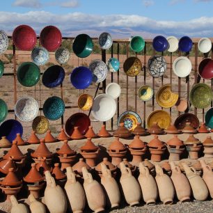 Tradiční marocká keramika
