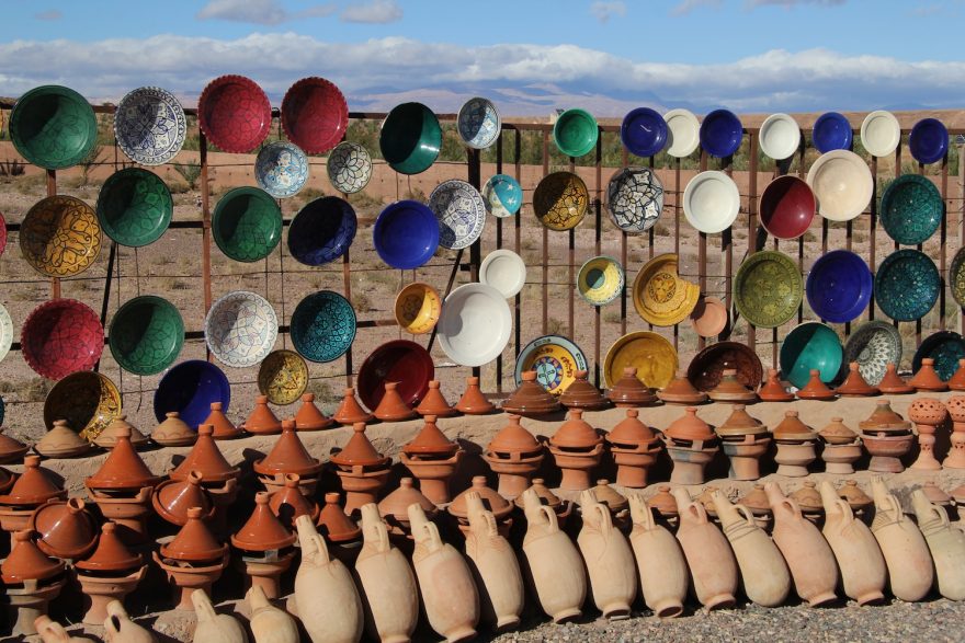 Tradiční marocká keramika