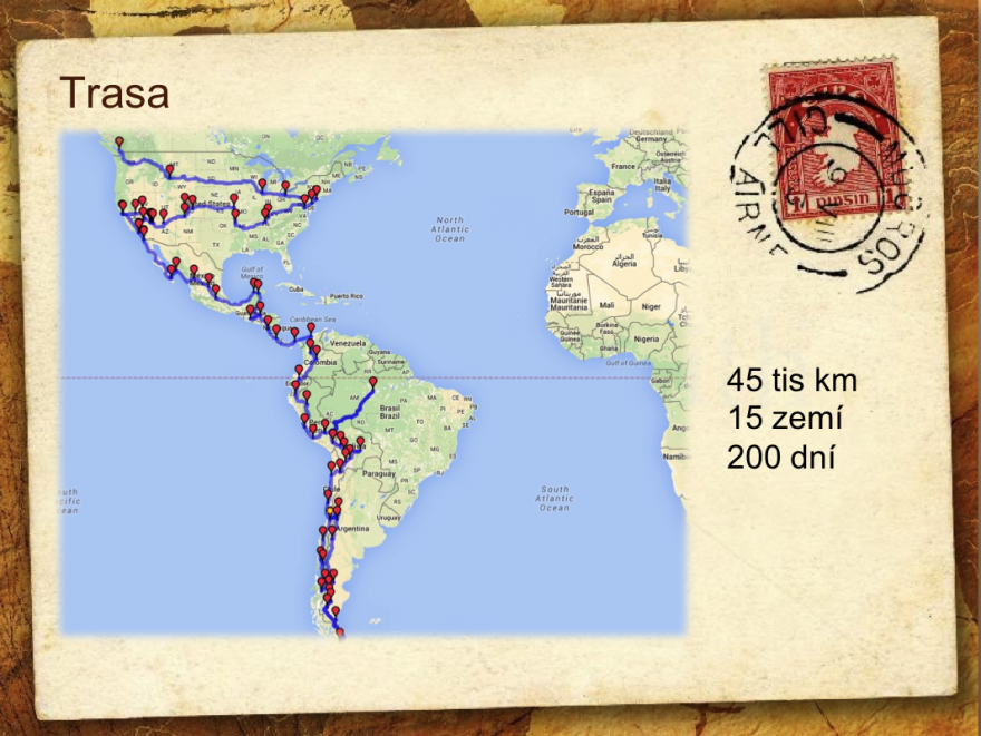 Trasa výpravy