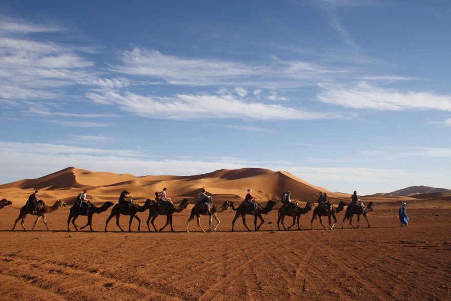 Mimo jiné najdete v Maroku samozřejmě i nádherné duny