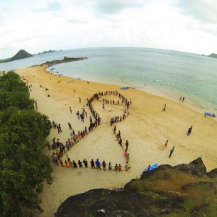 Aktivity pro zvýšení povědomí o ekologii, Lombok 2015
