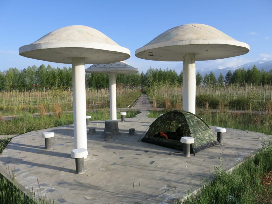 Stylové místo na stanování, Čína