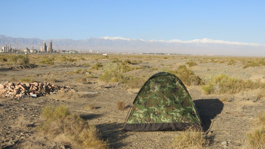 Stanování v západní Číně