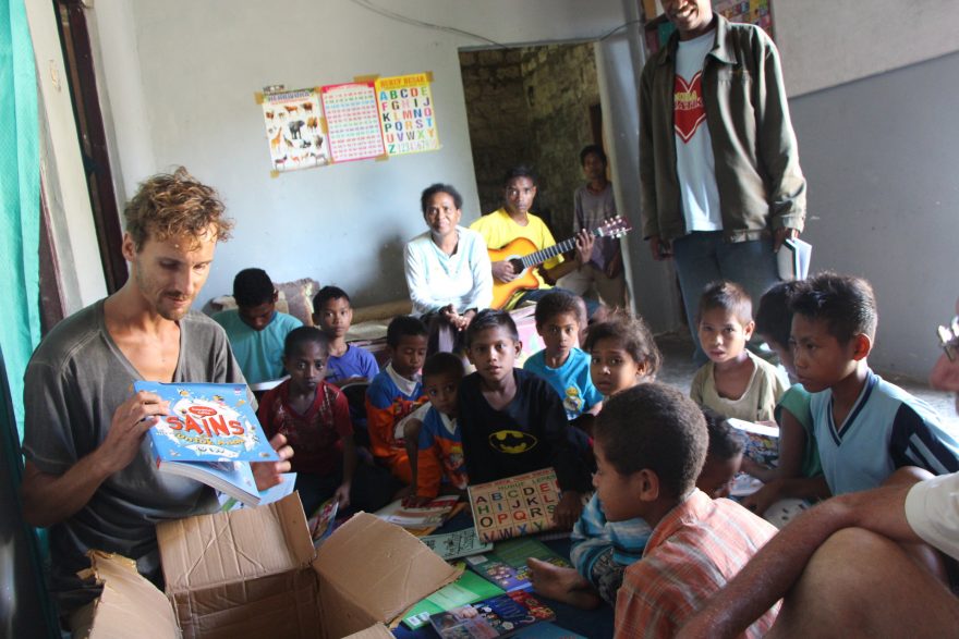 Petr Hindrich a děti