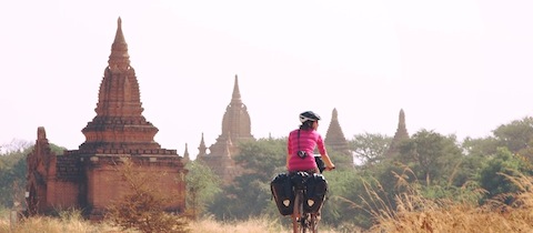 Z Myanmaru do Thajska na kolech