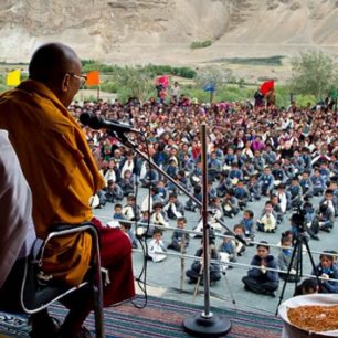 Návštěva Dalajlámy 2010