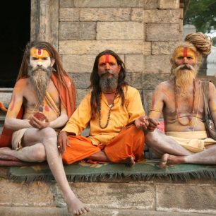 Svatí muži v Nepálu