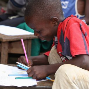 Děti jsou za možnost vzdělávání vděčné