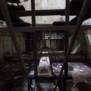 Jádro reaktoru nedostavěného 5. a 6. bloku