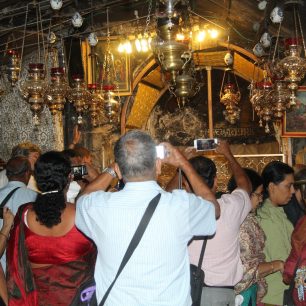 Tlačenice u místa narození Ježíše Nazaretského
