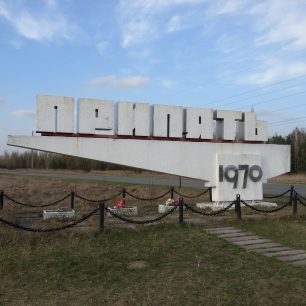 Vstup do města Pripjať