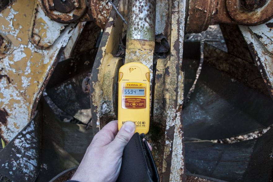 Mimo rozsah dozimetru