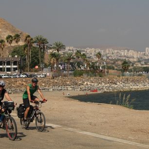 Tiberias na brehu Galilejskeho jezera, Izrael