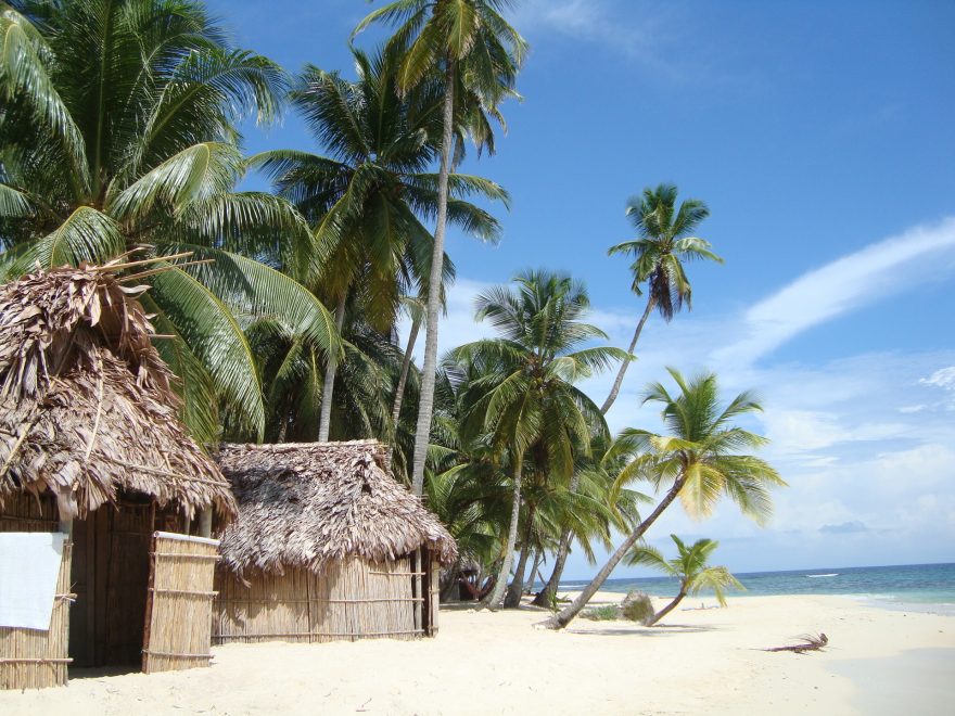 Inspirace na pustém ostrově, San Blas Island