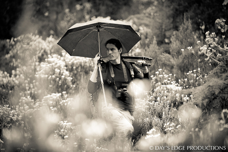 Ukrývání techniky před deštěm 