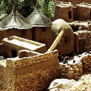Území kmene Dogonů, Mali