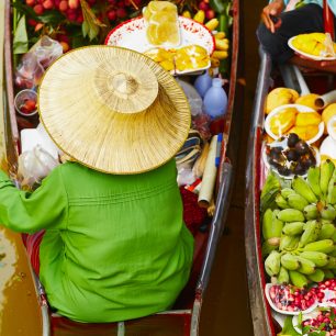 Plovoucí trhy, Asie