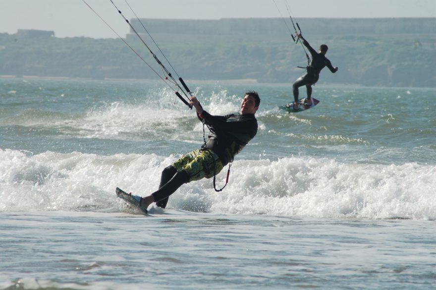 Kitesurfing v Essaouira nabízí různorodé podmínky, Maroko