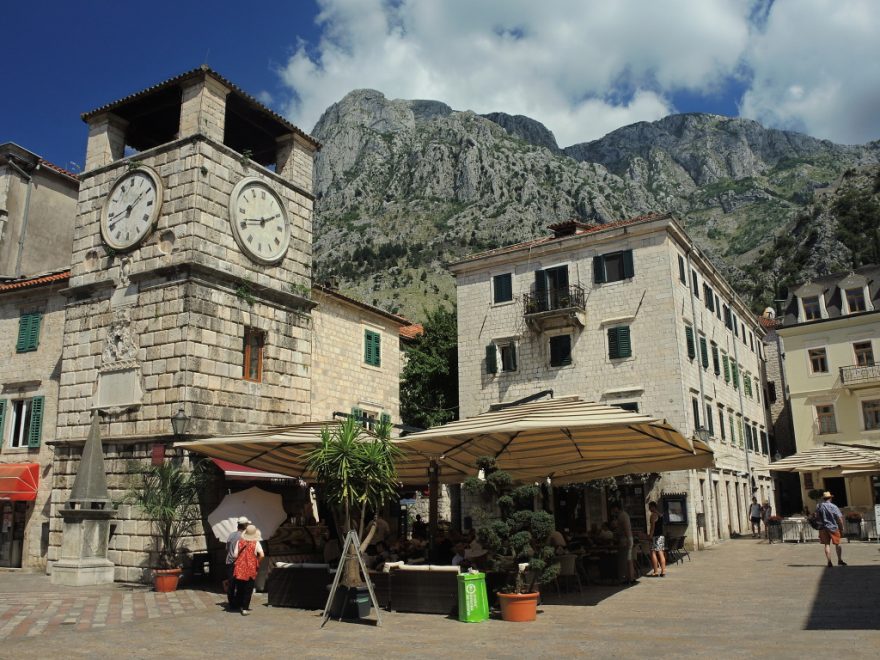 Věž s hodinami, Kotor, Černá Hora