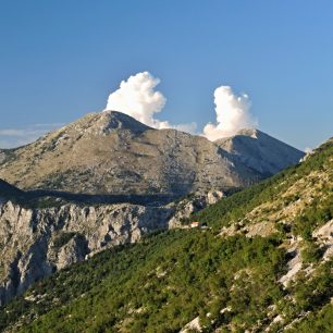Výhledy po cestě do národního parku Lovčen, Černá Hora