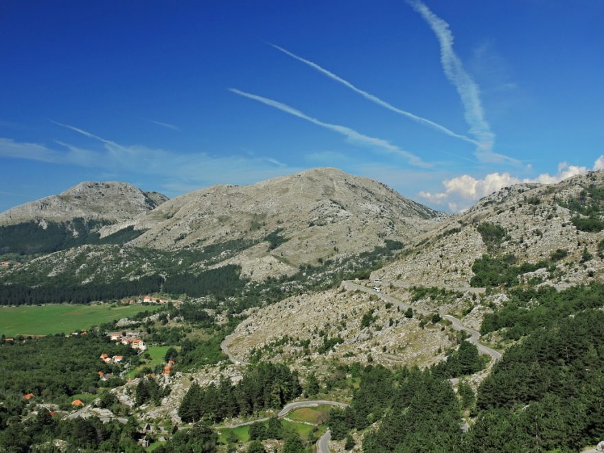Pohoří Lovčen, Černá Hora