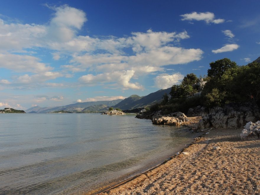 Pláž Skadarského jezera, Černá Hora